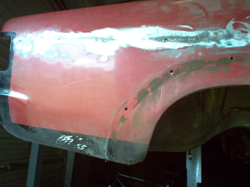 replaceing rear 1 4 Paint Panel GMH Torana