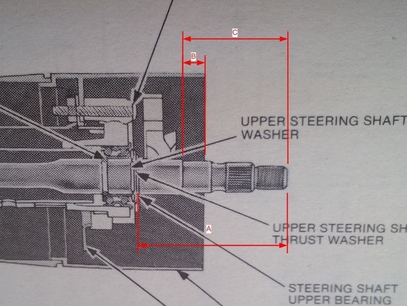 Torana steering deals column