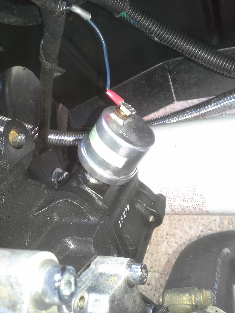 holden oil pressure switch