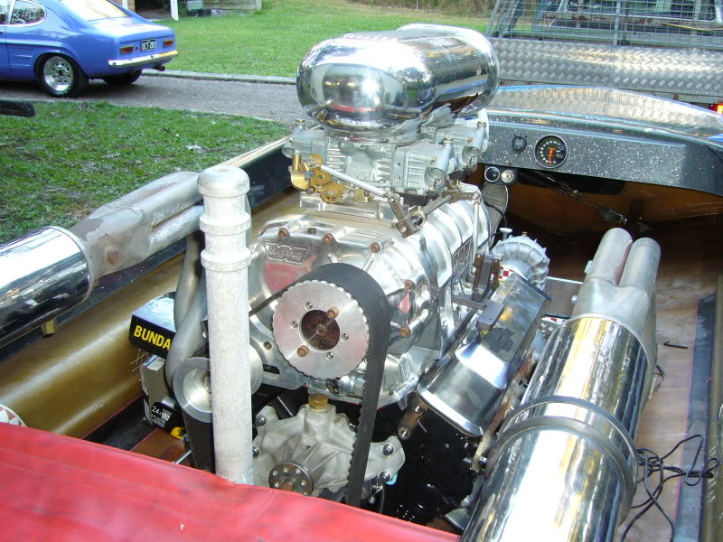 blower engine side view